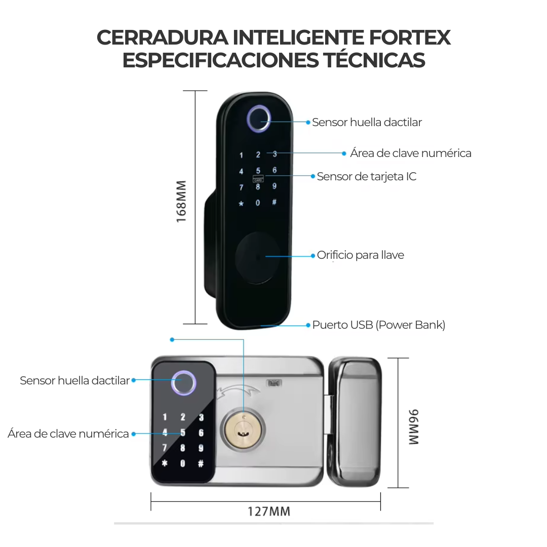 Cerradura Inteligente FORTEX