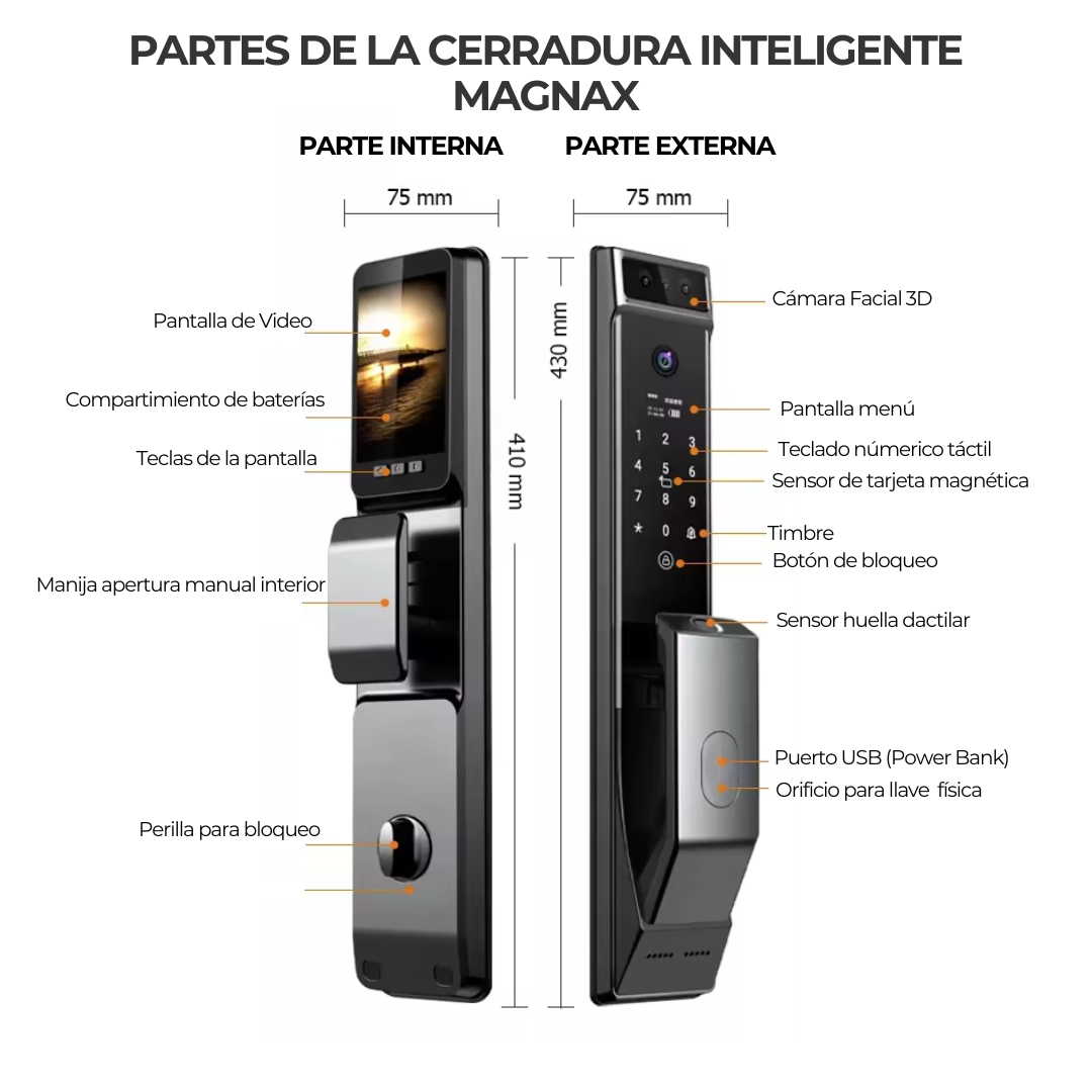 Cerradura Inteligente MAGNAX