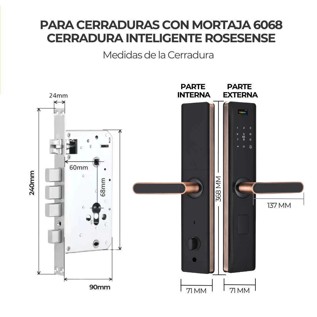 Cerradura Inteligente ROSELUX
