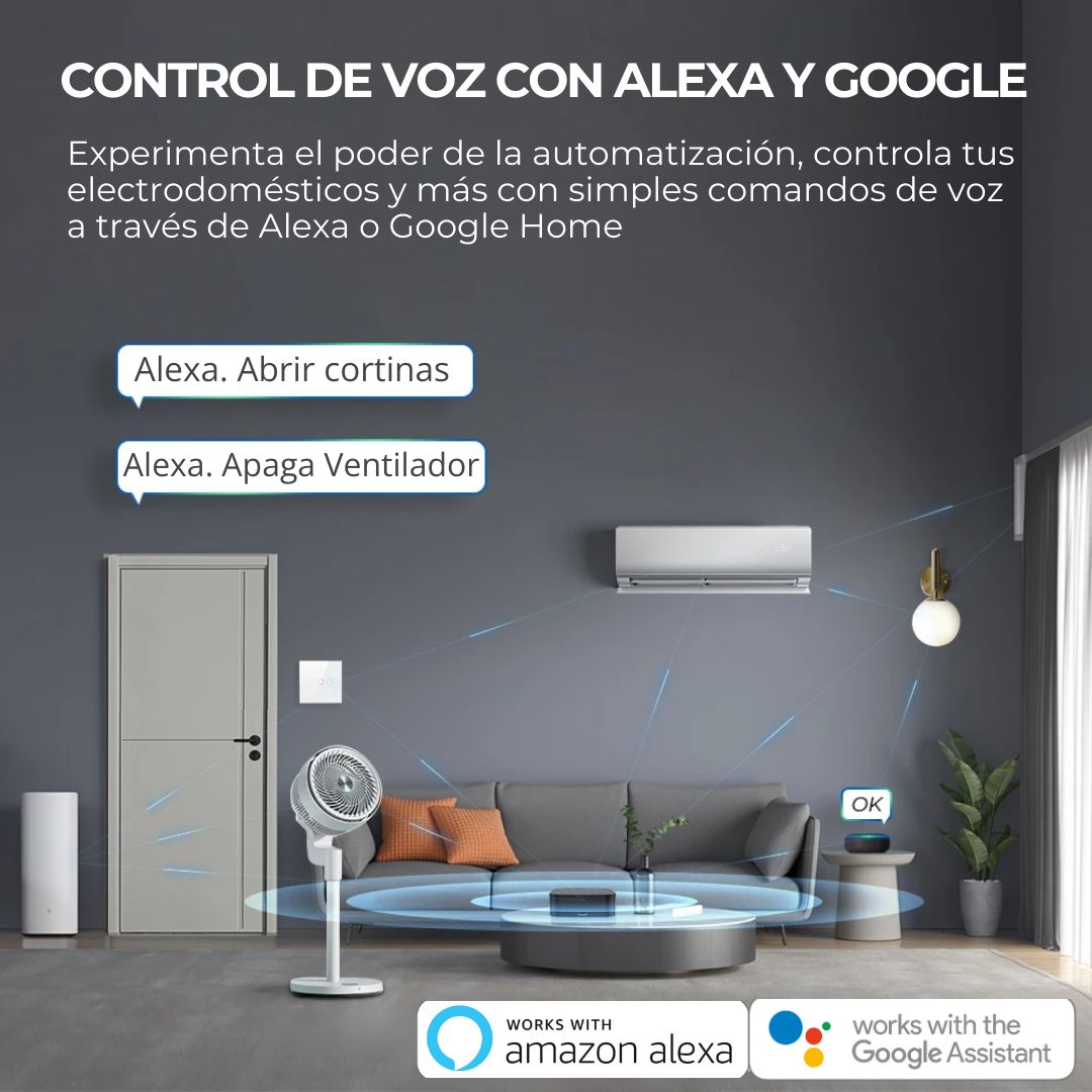 Control Inteligente PLUS IR+RF