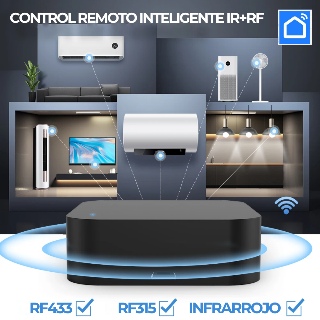 Control Inteligente PLUS IR+RF
