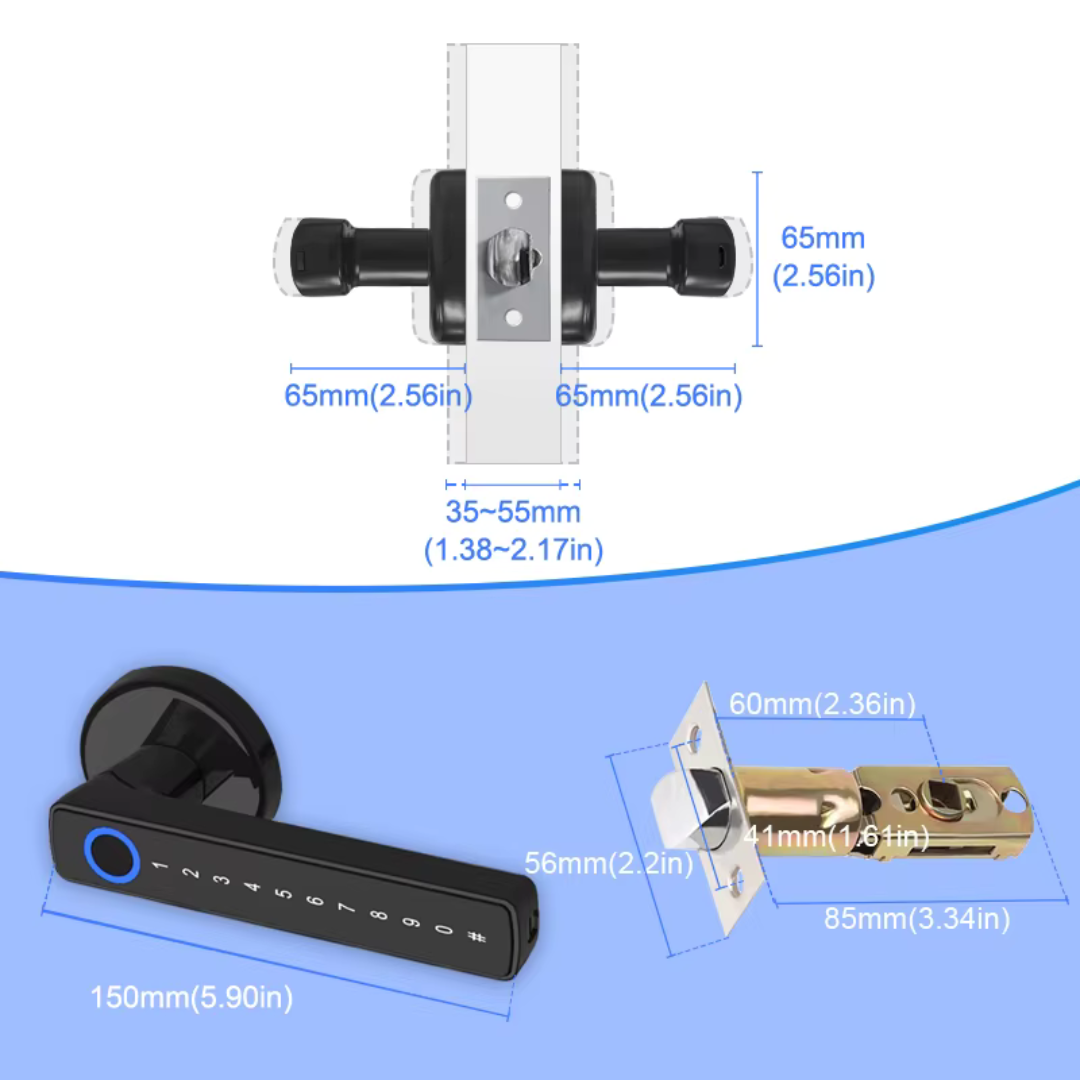 Cerradura Inteligente BLACKSENSE - Habitaciones