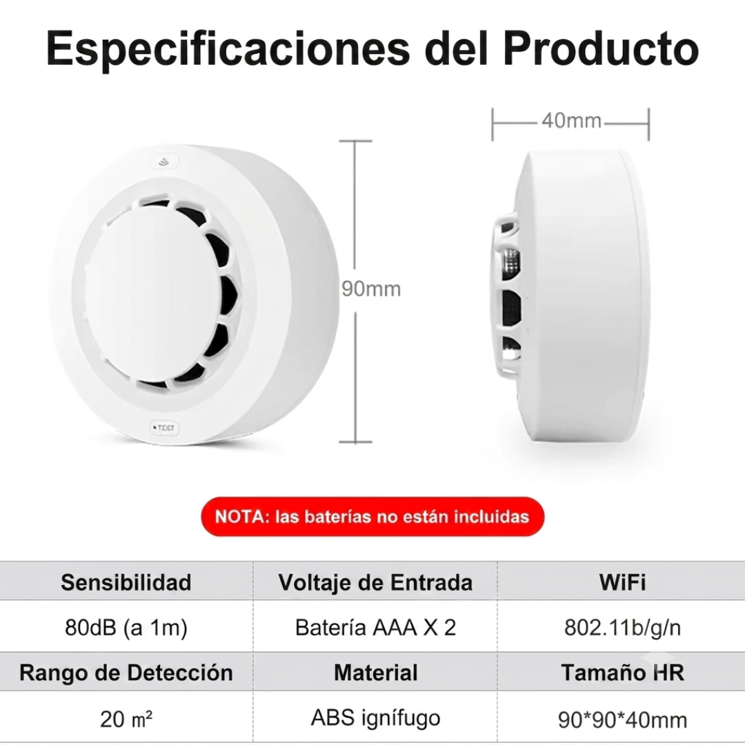 Sensor Inteligente de Humo