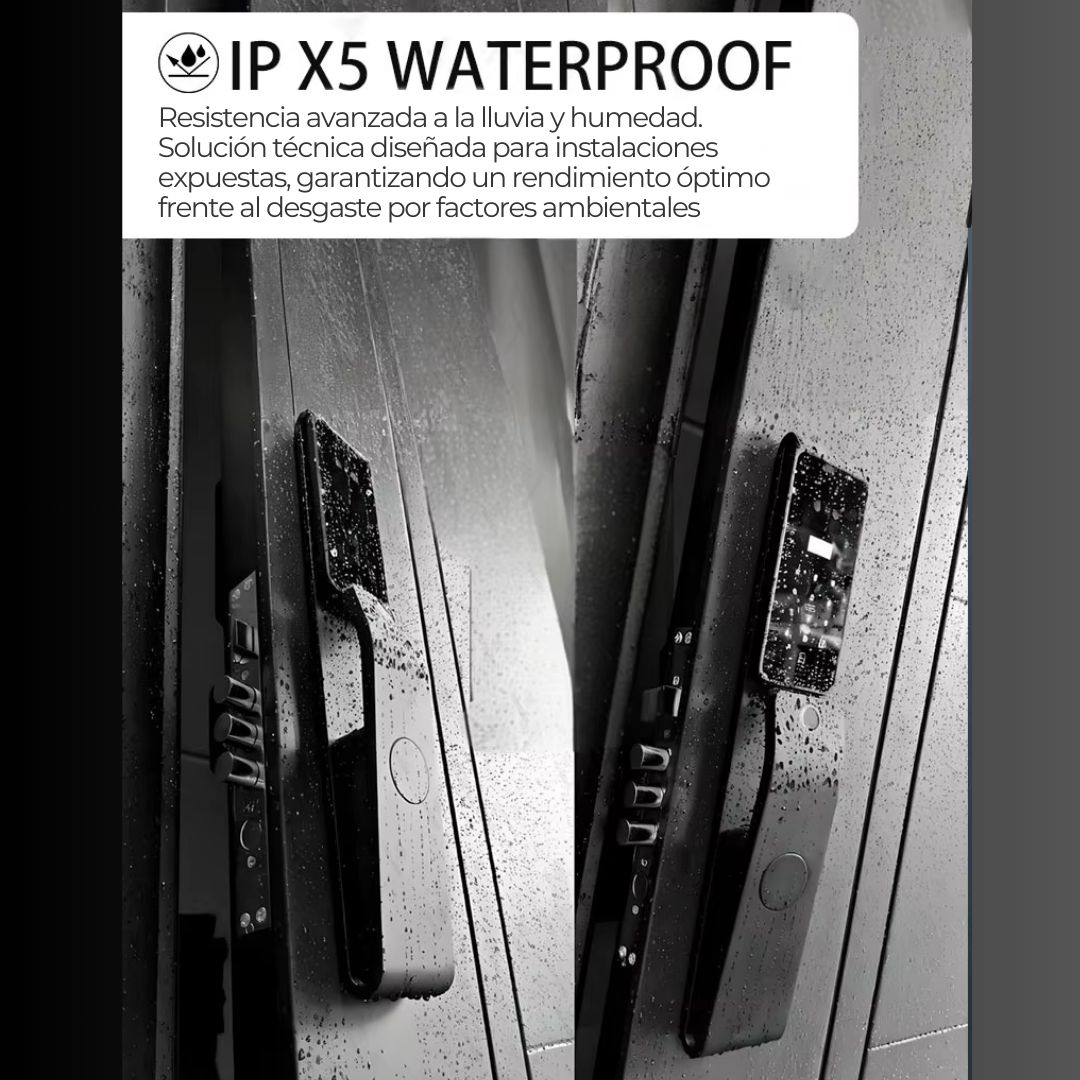 Cerradura Inteligente NEXPROX - Exteriores-Alexa-Rostro-Palma