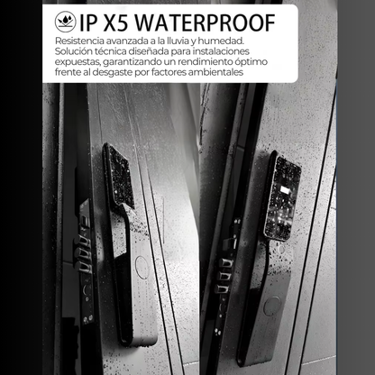 Cerradura Inteligente NEXPROX - Exteriores-Alexa-Rostro-Palma