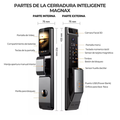 Cerradura Inteligente MAGNAX