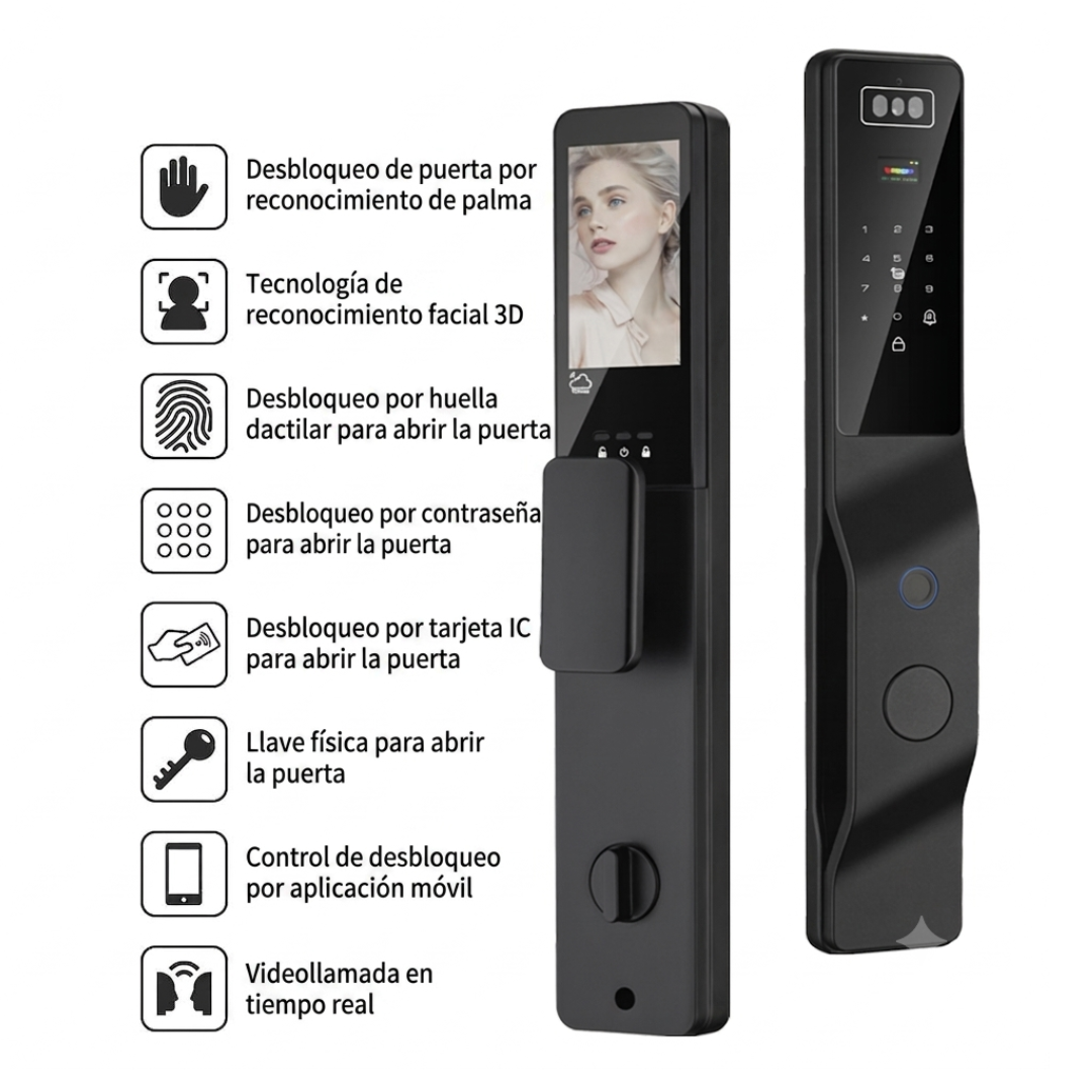 Cerradura Inteligente OPTIMAX PRO - Interiores