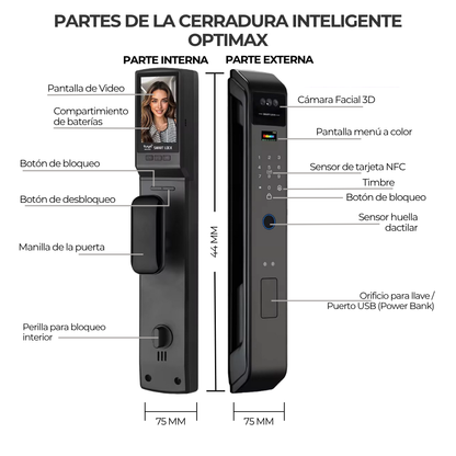 Cerradura Inteligente OPTIMAX