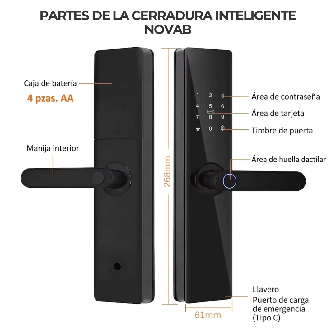 Cerradura Inteligente NovaB