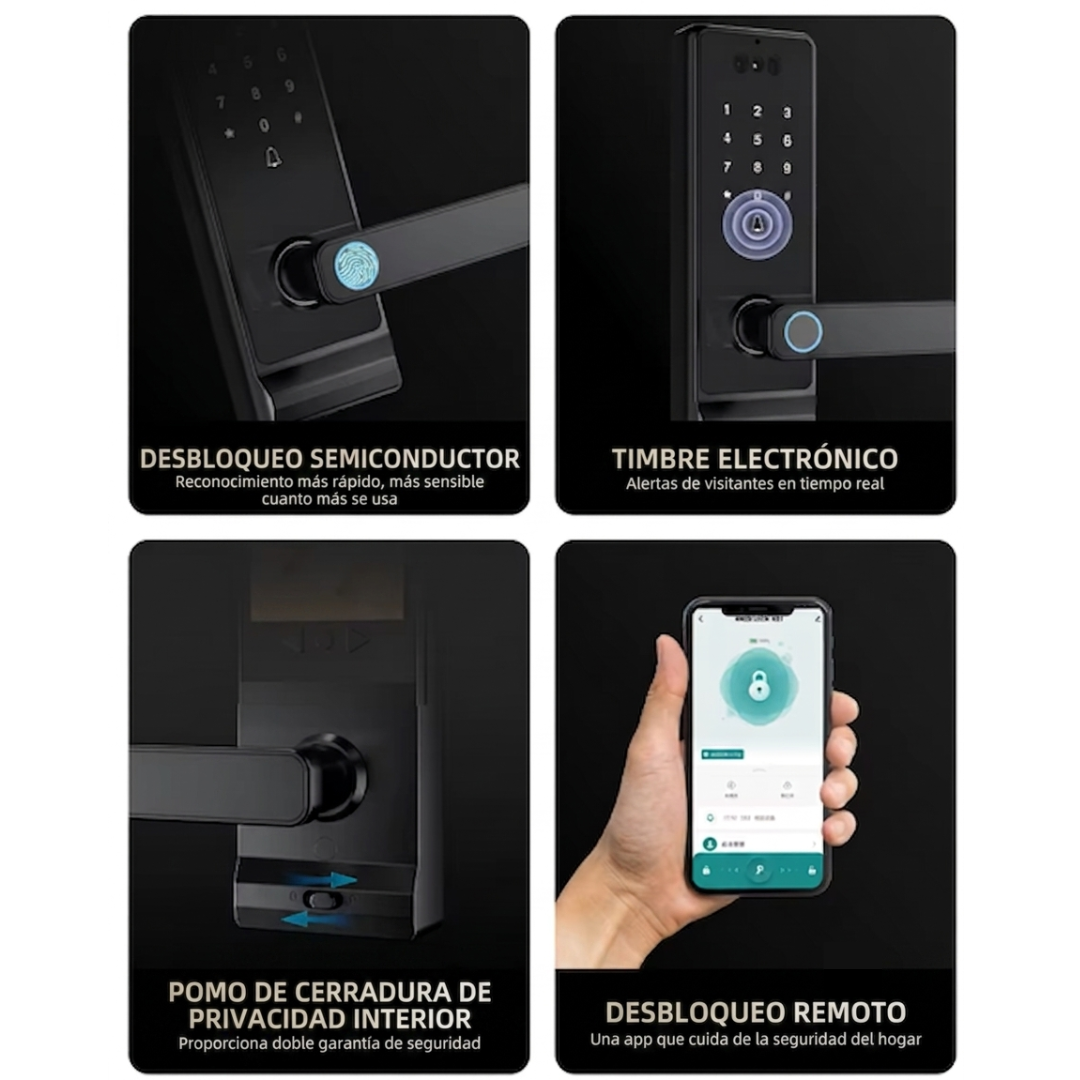 Cerradura Inteligente LUXSENSE - Interiores