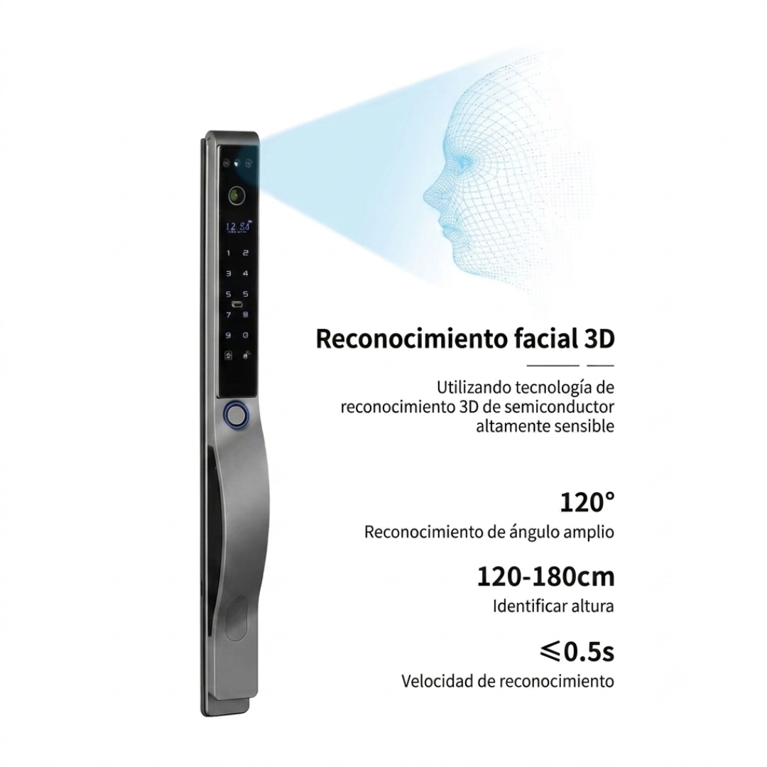 Cerradura Inteligente SLIMX DELUXE SILVER EDITION