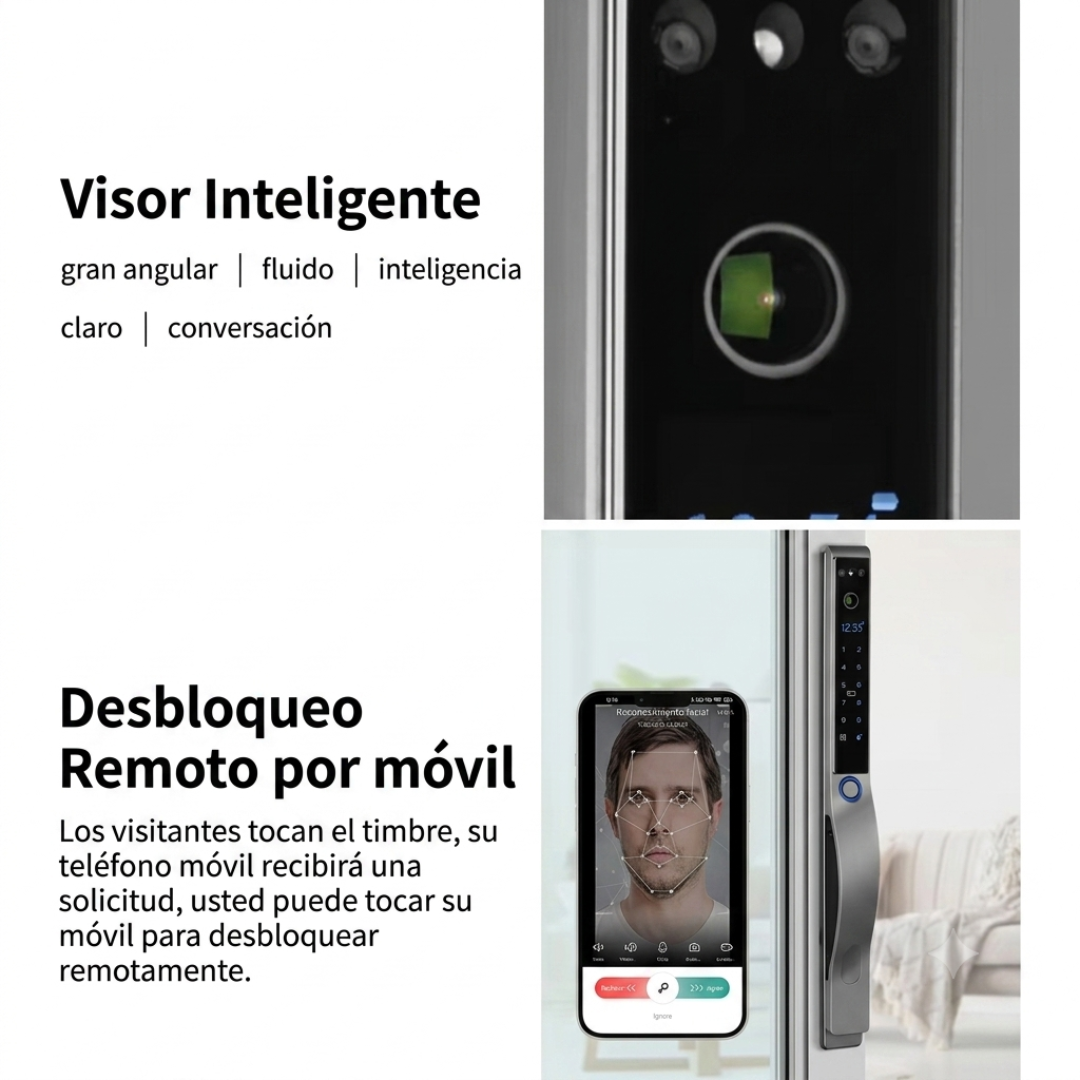 Cerradura Inteligente SLIMX DELUXE SILVER EDITION