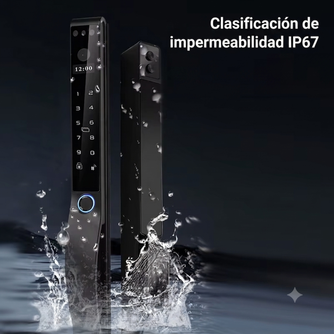 Cerradura Inteligente SLIMX DELUXE SILVER EDITION