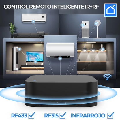Control Inteligente PLUS IR+RF