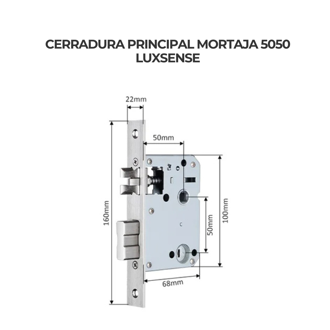 Cerradura Inteligente LUXSENSE - Interiores