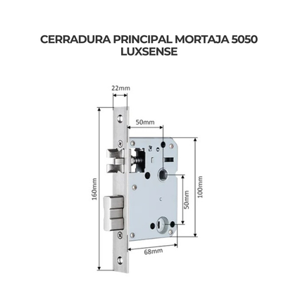 Cerradura Inteligente LUXSENSE - Interiores