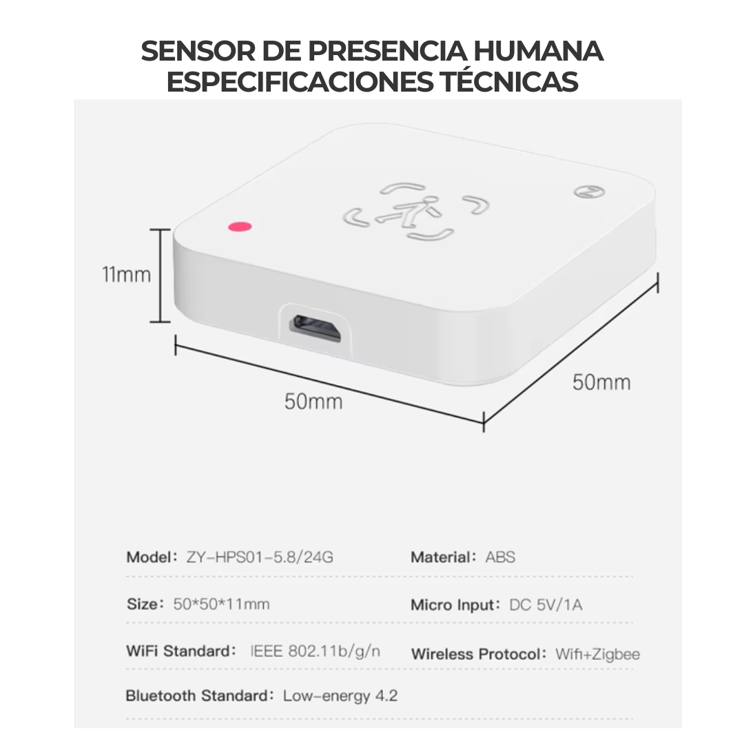 Sensor Inteligente de Presencia Humana