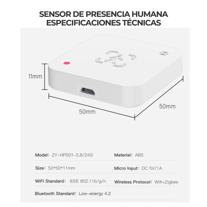 Sensor Inteligente de Presencia Humana