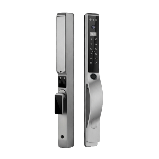 Cerradura Inteligente SLIMX DELUXE GREY - Exteriores e Interiores