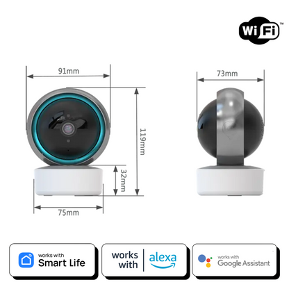 Cámara PTZ Inteligente 2MP MiniPlus