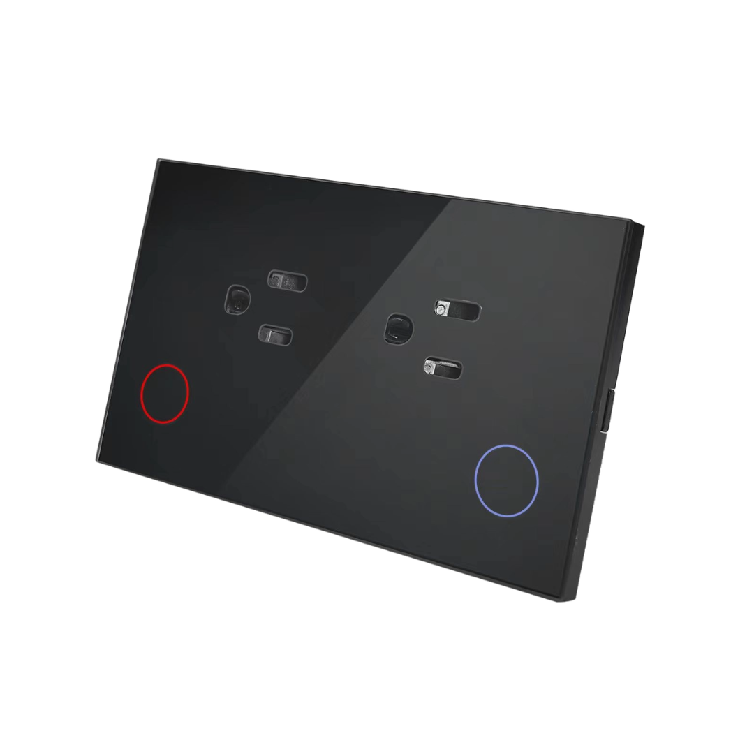 Tomacorriente Inteligente Empotrable Premium - Negro