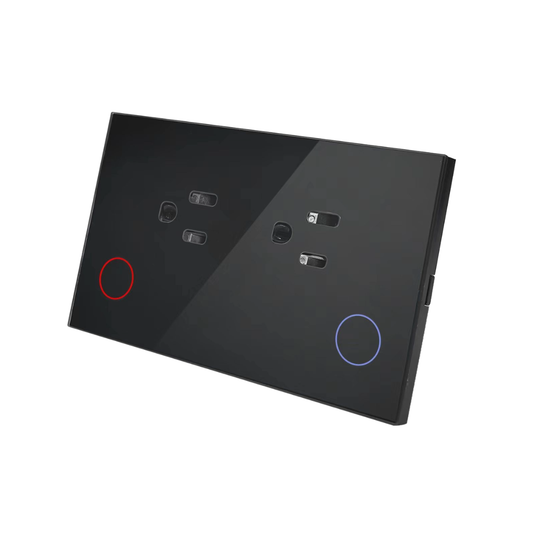 Tomacorriente Inteligente Empotrable Premium - Negro